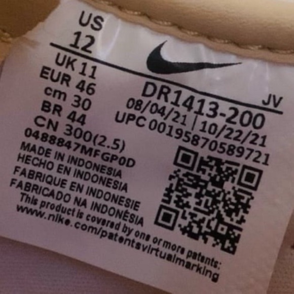 Nike Cortez x UNION ‘Sesame Sneakers - Picture 9 of 11